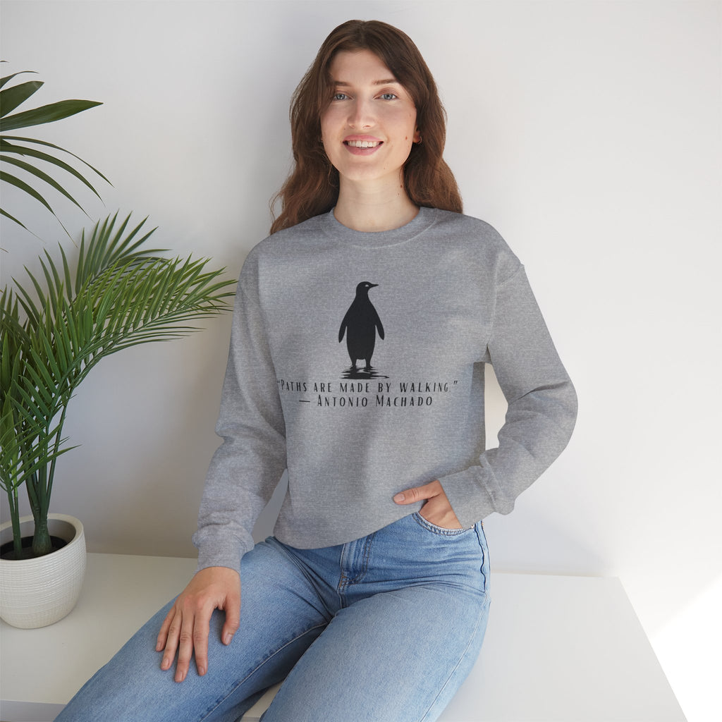 Pinguin Sweatshirt — "But Why?"
